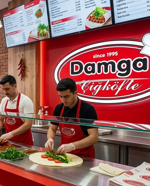 Damga Çiğköfte web sitesi örneği